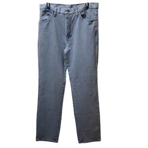 Vintage Wrangler Cowboy Cut Original Fit Men's Long Jeans Light Wash Size-34x34
